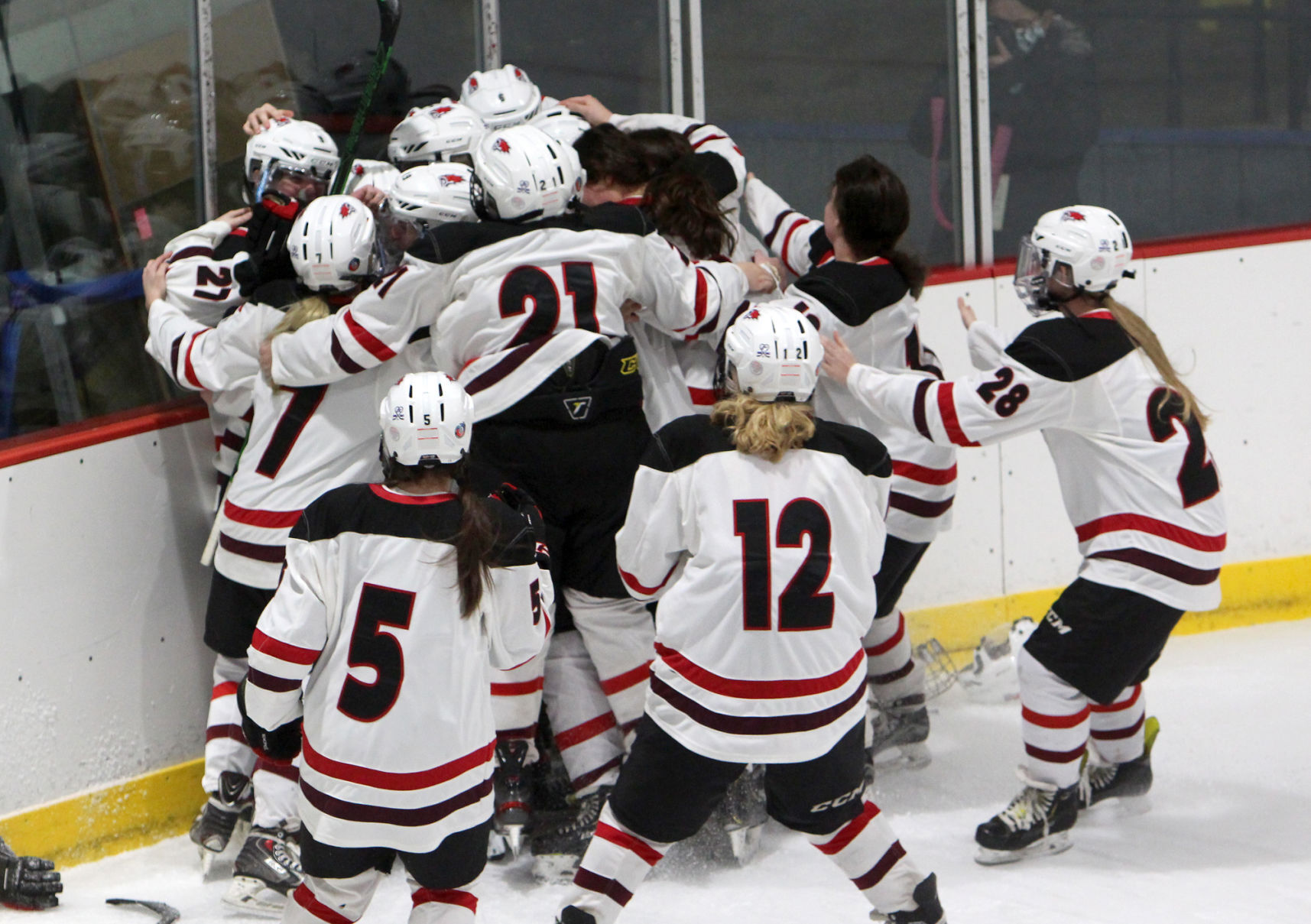 Girls Hockey State Championship: Chippewa Falls/Menomonie vs University School of Milwaukee in Wisconsin Rapids 2-20-21